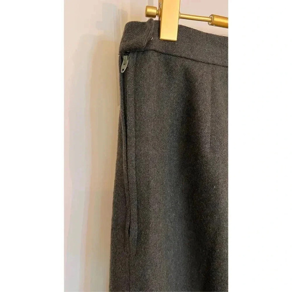 Vintage J.H. Collectibles Women’s Size 2 XS small  Wool green  Dress Long Skirt - Picture 4 of 11